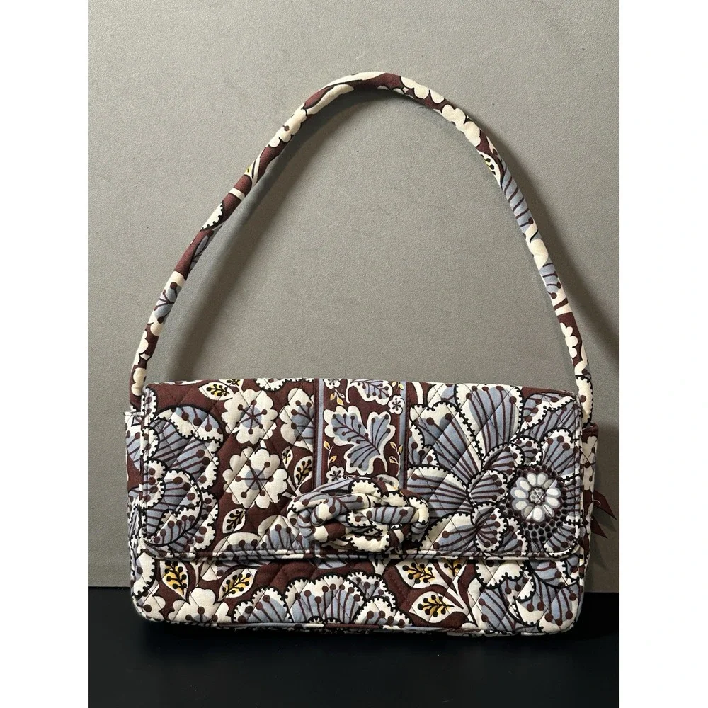Vera Bradley Slate Booms Clutch‎ Convertible